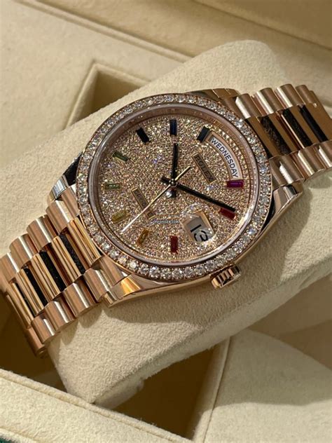 diamond rolex date|Rolex day date 36 price.